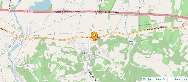 localisation de l'entreprise CLUB RURAL DES TOURS  BRUCH