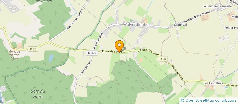 localisation de l'entreprise CLUB RURAL ST MARTIN à WULVERDINGHE