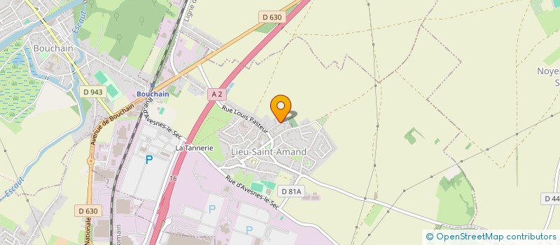 localisation de l'entreprise CLUB SAINT-HUBERT DU NORD  LIEU-SAINT-AMAND