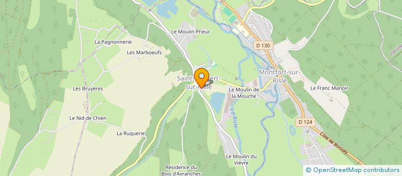 localisation de l'entreprise CLUB SAINT JACQUES  ECAQUELON