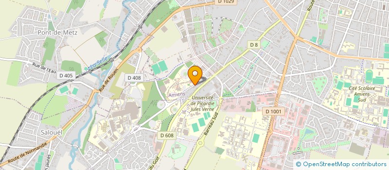 localisation de l'entreprise CLUB SANTE à AMIENS