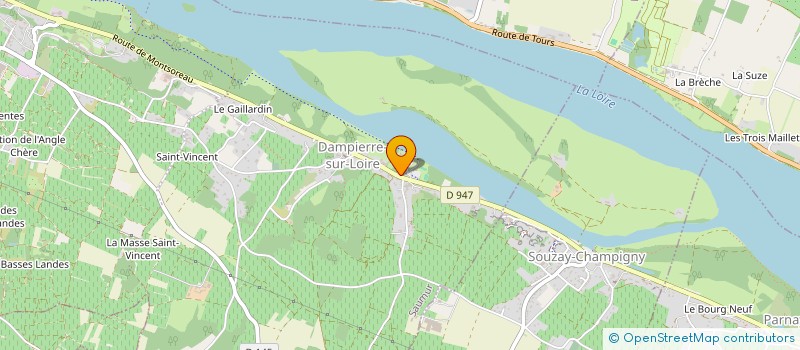 localisation de l'entreprise CLUB SAUMUROIS DE SCRABBLE  SAUMUR