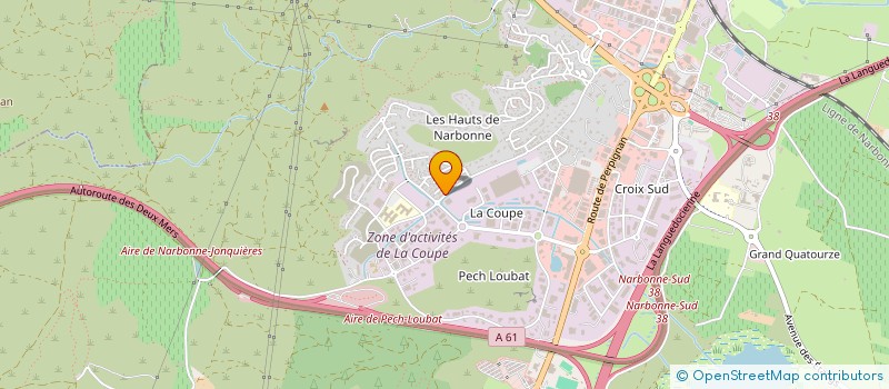 localisation de l'entreprise CLUB SAUVETAGE SECOURISME NARBONNAIS  NARBONNE