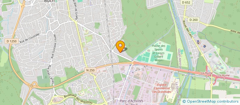 localisation de l'entreprise CLUB SEATING  LA TESTE-DE-BUCH