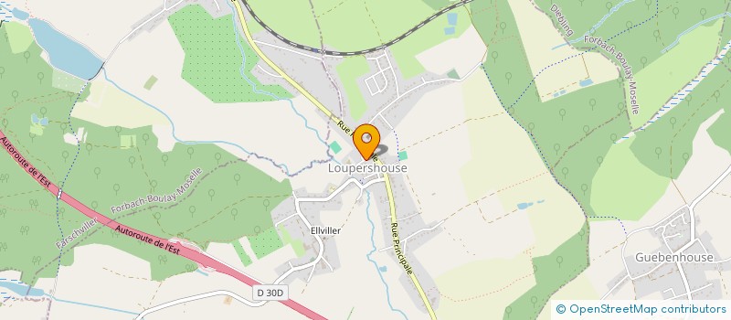 localisation de l'entreprise CLUB SENIORS LOUPERSHOUSE ELLVILLER  LOUPERSHOUSE