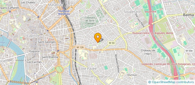 localisation de l'entreprise CLUB SENIORS PROVIDENCE-BONHOURE à TOULOUSE
