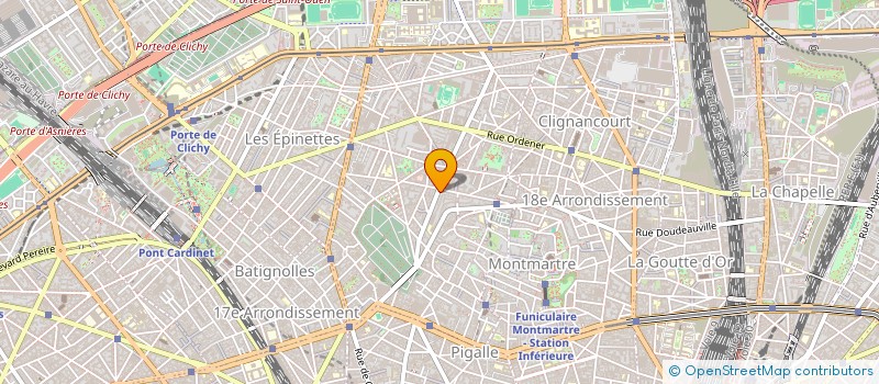 localisation de l'entreprise CLUB SERVICE  PARIS