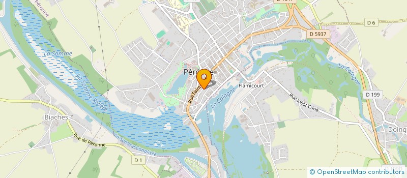 localisation de l'entreprise CLUB SERVICES GAGNANTS  PERONNE