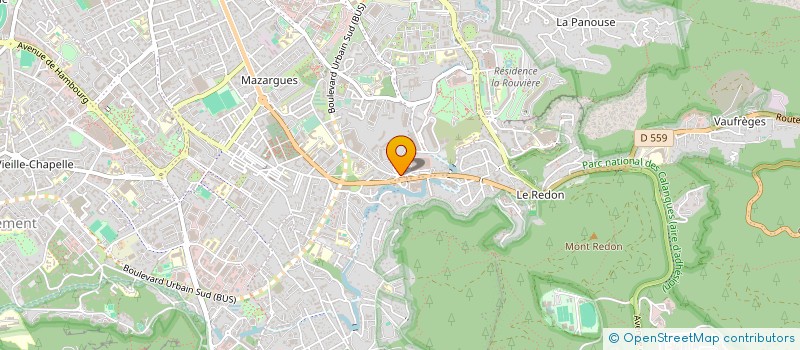 localisation de l'entreprise CLUB SOCIO CULTUREL DE VALMANTE à MARSEILLE