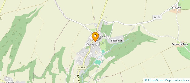 localisation de l'entreprise CLUB SOLEIL D'AUTOMNE  MORIENVAL