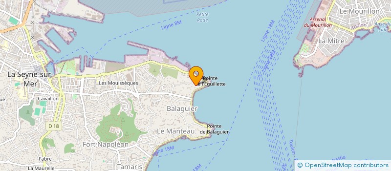 localisation de l'entreprise CLUB SPELEOLOGIQUE MEDITERRANEEN à LA SEYNE-SUR-MER