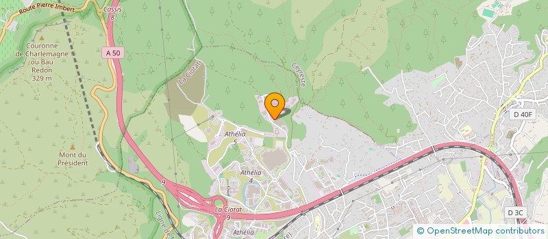 localisation de l'entreprise CLUB SPORT PRO  LA CIOTAT