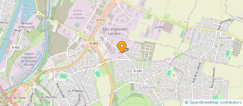 localisation de l'entreprise CLUB SPORT SANTE  GIBERVILLE