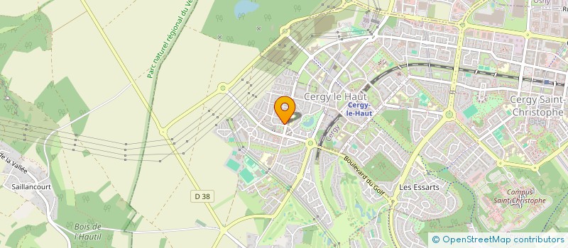 localisation de l'entreprise CLUB SPORT SENIOR SANTE DE COURDIMANCHE  COURDIMANCHE