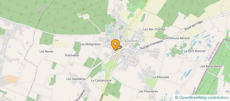 localisation de l'entreprise CLUB SPORTIF ALLONNAIS OMNISPORTS  ALLONNES