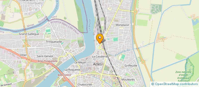 localisation de l'entreprise CLUB SPORTIF ARLESIEN à ARLES