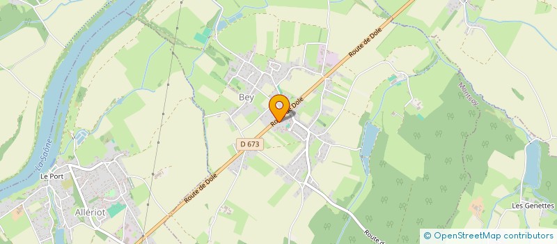 localisation de l'entreprise CLUB SPORTIF ARTISTIQUE SAONE ET BRESSE  SAINT-MARTIN-EN-BRESSE