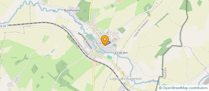 localisation de l'entreprise CLUB SPORTIF AUBENTONNAIS  AUBENTON