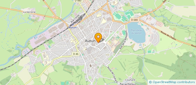 localisation de l'entreprise CLUB SPORTIF AUTUNOIS à AUTUN