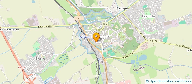 localisation de l'entreprise CLUB SPORTIF BERGUOIS à BERGUES