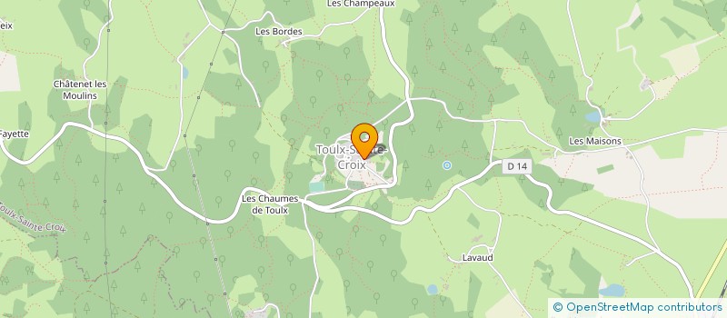 localisation de l'entreprise CLUB SPORTIF BOUSSAQUIN (C.S.B.) à BOUSSAC