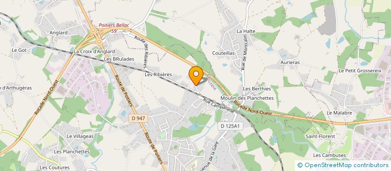 localisation de l'entreprise CLUB SPORTIF CHAPTELAT FOOTBALL à CHAPTELAT
