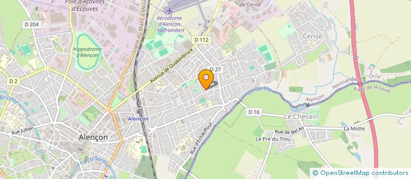 localisation de l'entreprise CLUB SPORTIF D'ALENCON à ALENCON