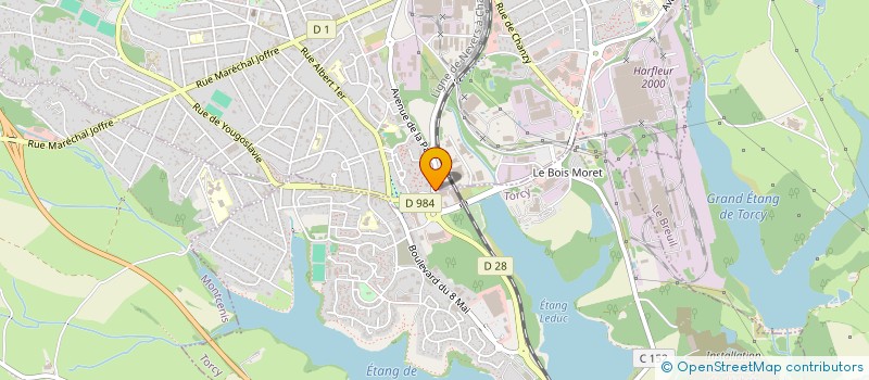 localisation de l'entreprise CLUB SPORTIF D ENTREPRISES DU CREUSOT à LE CREUSOT