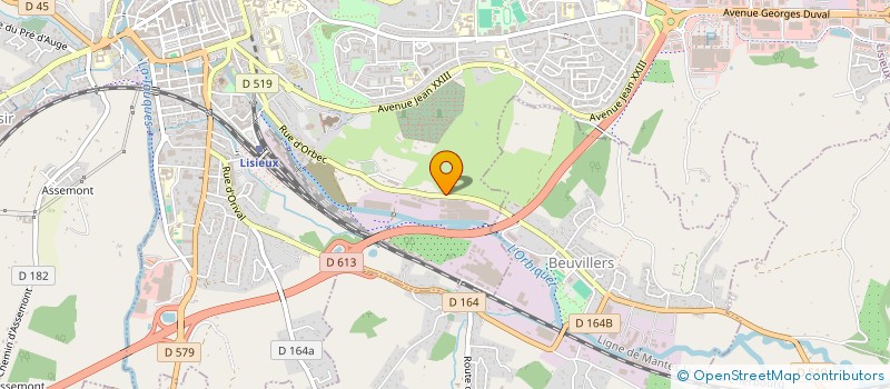 localisation de l'entreprise CLUB SPORTIF DE BEUVILLERS  BEUVILLERS