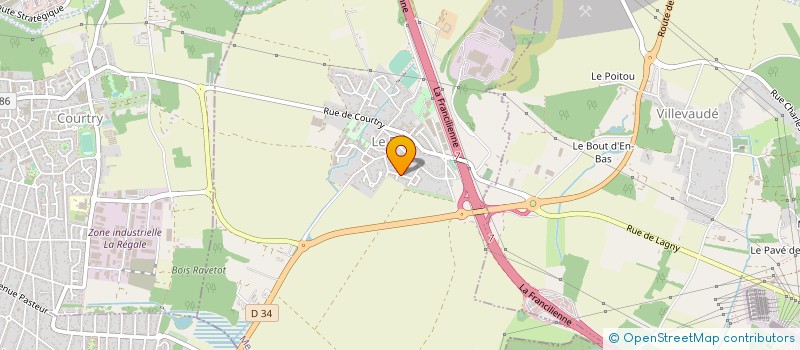 localisation de l'entreprise CLUB SPORTIF DE COURTRY à COURTRY