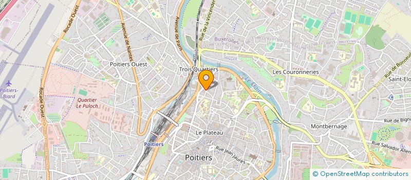 localisation de l'entreprise CLUB SPORTIF DES PORTUGAIS DE POITIERS  POITIERS