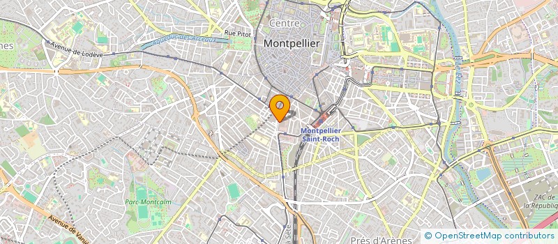 localisation de l'entreprise CLUB SPORTIF DES SOURDS DE MONTPELLIER à MONTPELLIER