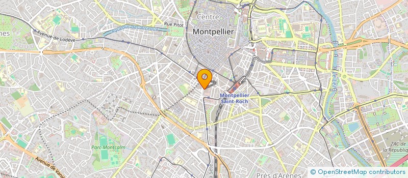 localisation de l'entreprise CLUB SPORTIF DES SOURDS DE MONTPELLIER à MONTPELLIER