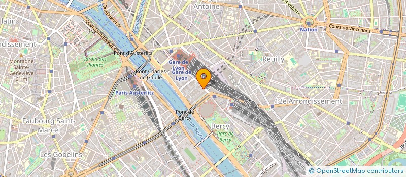 localisation de l'entreprise CLUB SPORTIF DU MINISTERE DES FINANCES  PARIS