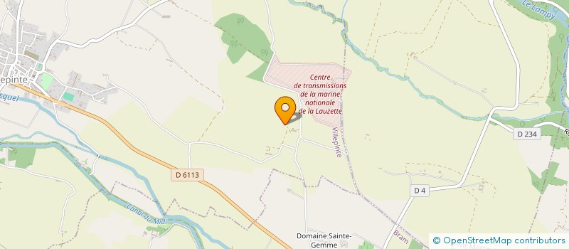 localisation de l'entreprise CLUB SPORTIF ET ARTISTIQUE DU CENTRE DE TRANSMISSION FRANCE SUD à VILLEPINTE