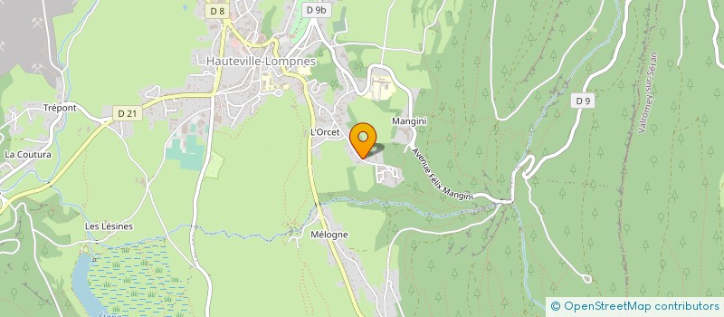 localisation de l'entreprise CLUB SPORTIF ET CULTUREL LA FRETA à PLATEAU D'HAUTEVILLE