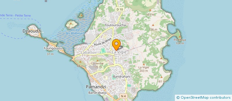localisation de l'entreprise CLUB SPORTIF LE MARACANA à PAMANDZI