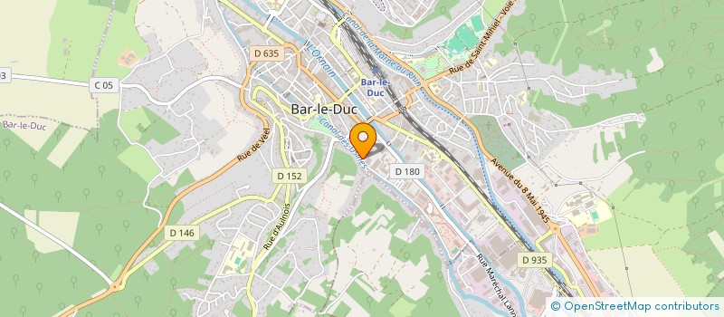 localisation de l'entreprise CLUB SPORTIF LOS FOUYANTS à BAR-LE-DUC