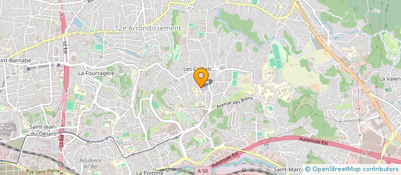 localisation de l'entreprise CLUB SPORTIF MASSILIA BOXING à MARSEILLE