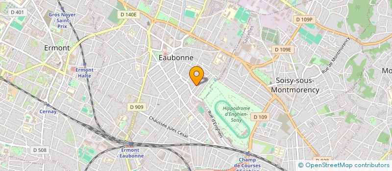 localisation de l'entreprise CLUB SPORTIF MUNICIPAL D'EAUBONNE ATHLETISME à EAUBONNE