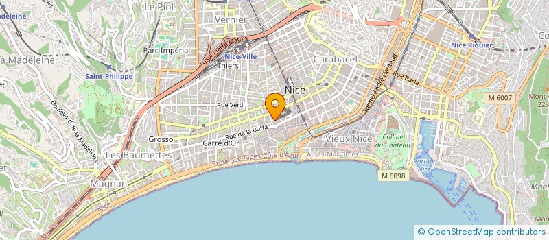 localisation de l'entreprise CLUB SPORTIF NICE CANOE KAYAK à NICE