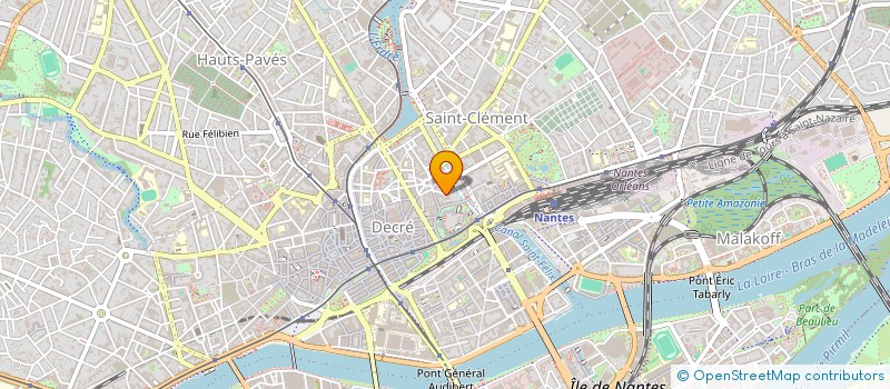 localisation de l'entreprise CLUB SPORTIF SAINT PIERRE à NANTES