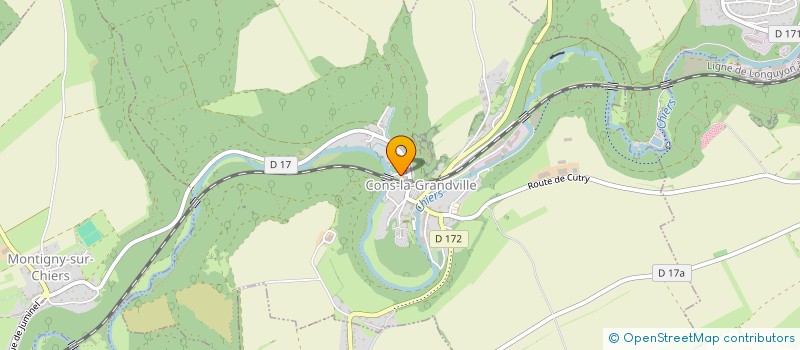 localisation de l'entreprise CLUB SPORTIF ST HUBERT  CONS-LA-GRANDVILLE