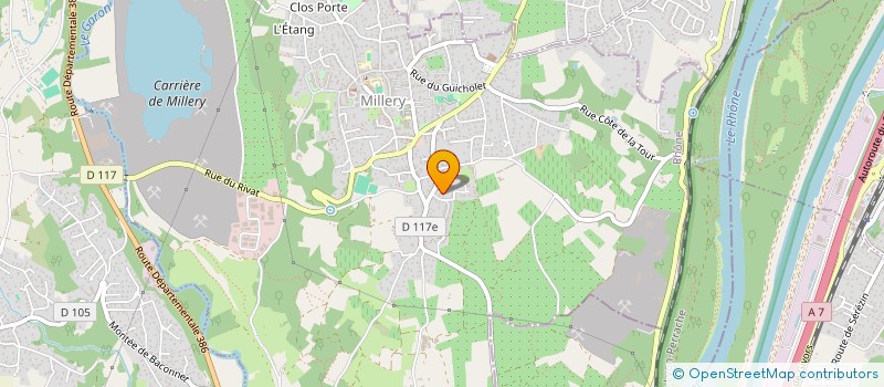 localisation de l'entreprise CLUB SPORTIF VERNAISONNAIS  VERNAISON