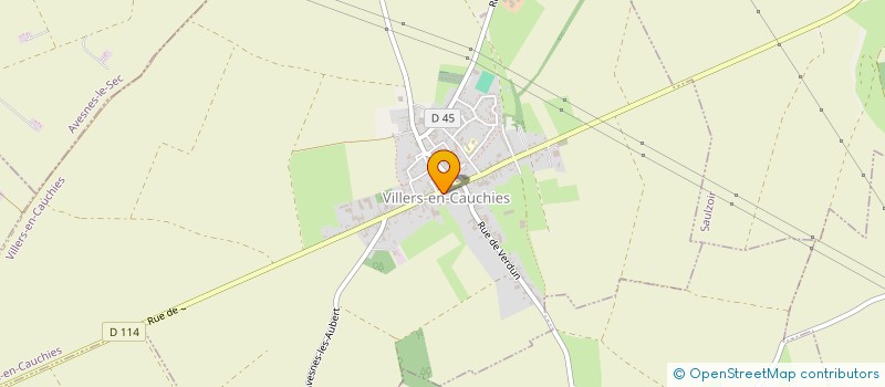 localisation de l'entreprise CLUB SPORTIF VILLERSOIS à VILLERS-EN-CAUCHIES