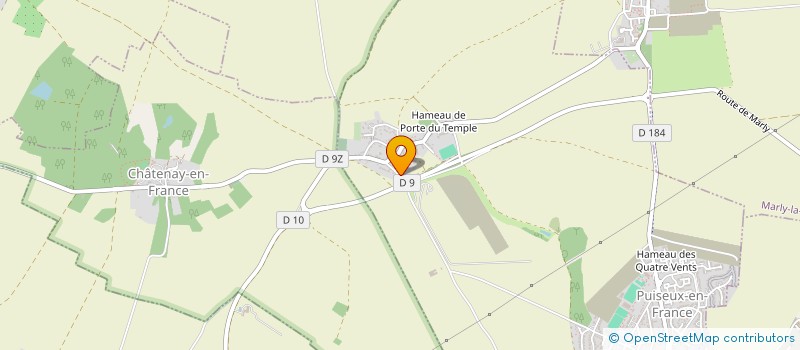 localisation de l'entreprise CLUB SPORTIF VOLLEY PUISEUX-EN-FRANCE  PUISEUX-EN-FRANCE