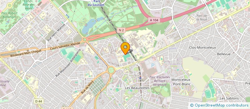 localisation de l'entreprise CLUB SPORTS ET LOISIRS JUDO AULNAY à AULNAY-SOUS-BOIS