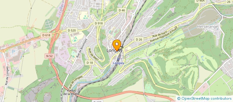 localisation de l'entreprise CLUB SUBAQUATIQUE BASS LONGWY à LONGWY