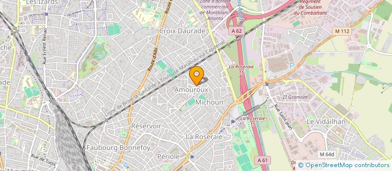 localisation de l'entreprise CLUB SUBAQUATIQUE LA BULLE à TOULOUSE