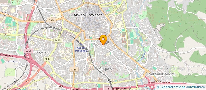 localisation de l'entreprise CLUB SUBAQUATIQUE LUYNOIS à AIX-EN-PROVENCE